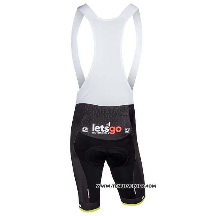 2018 Maillot Ciclismo Mitchelton Scott Champion Europe Manches Courtes et Cuissard